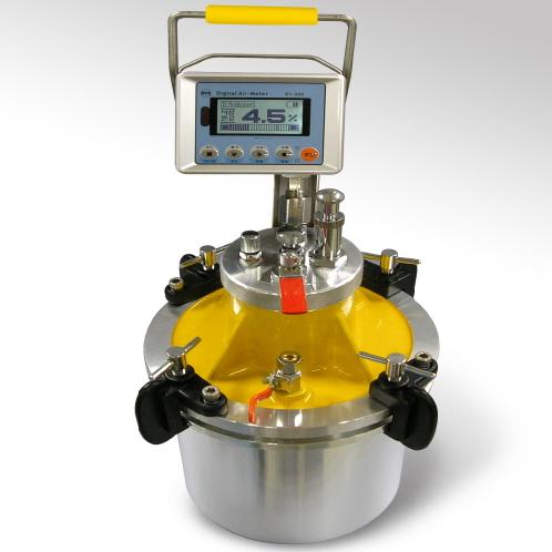 Digital Concrete Air-Meter | air, meter, ditial, air meter, air content, concrete, construction, remicon, sanyo