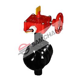Indicating valve for fire protection systems BOG310, BO-G300 (Grooved Butterfly Valve) made in Korea