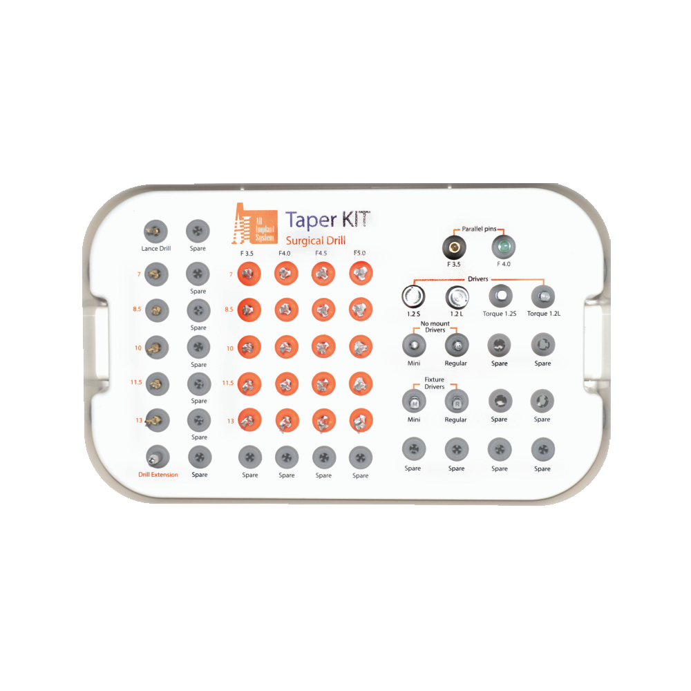 AI Implant System Taper Drill Kit for OSSTEM
