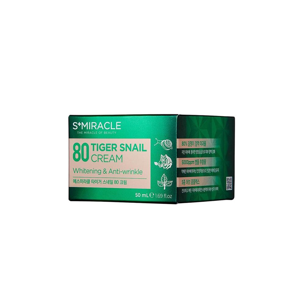 S+MIRACLE 80 Tiger Snail Cream 50ml