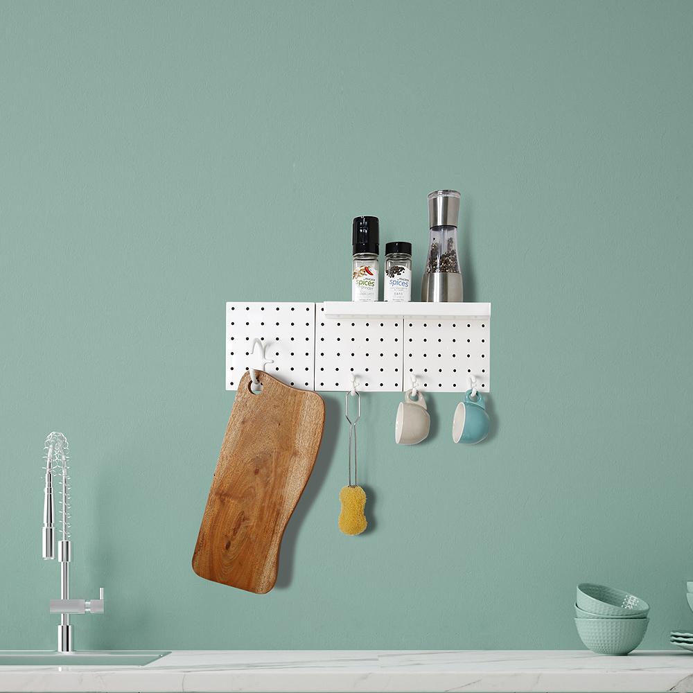 WISEWIPE Mini Peg board without Nailing or Drilling