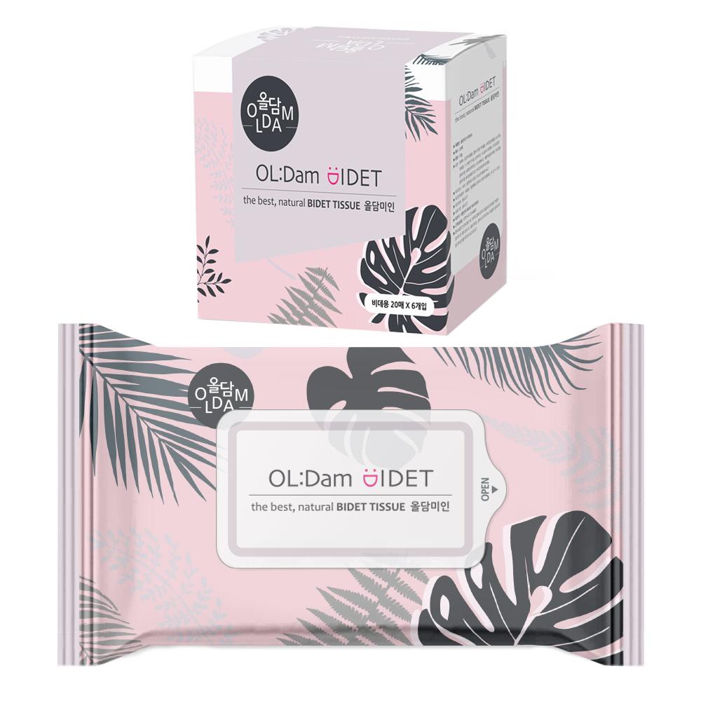 BIDET Flushable wet wipes OLDAM mi-in