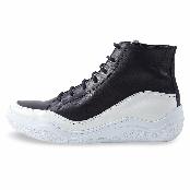Wave High Sneakers_1033 black+white shoes