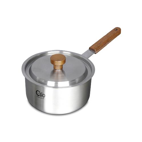 OSLO 3PLY Sauce Pan 18cm | Induction Wok, Frying pan, wok pan, stenches pan, stenches wok pan, kitchen utensils, stenches cooking utensils