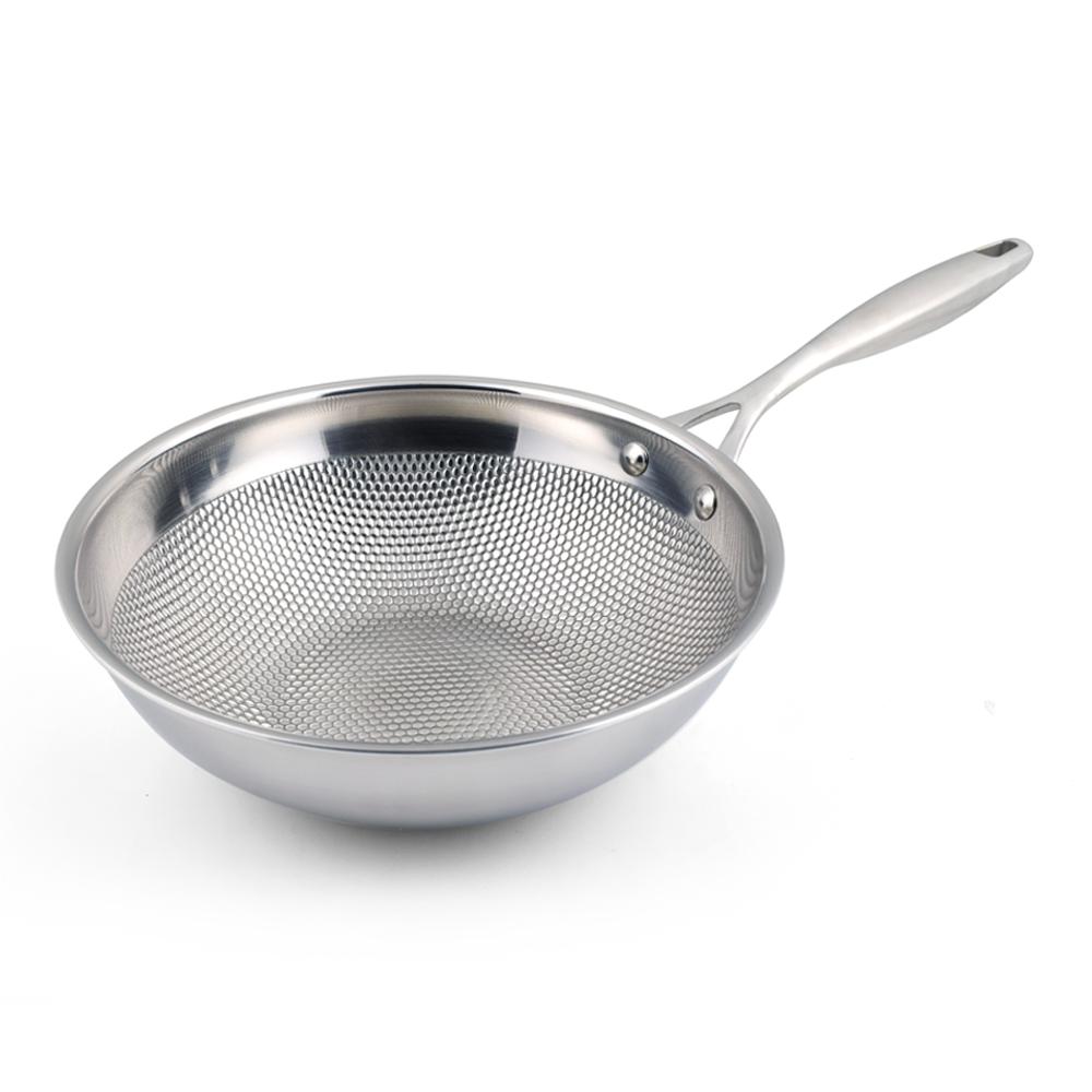 MasterStar 5PLY Embossing Wok 26cm
