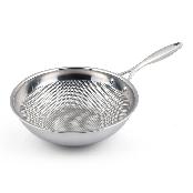 MasterStar 5PLY Embossing Wok 26cm