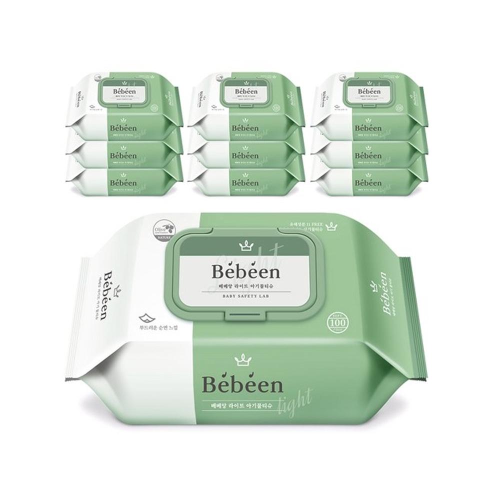 Premium Grade Baby wet wipes : BEBEEN  LIGHT