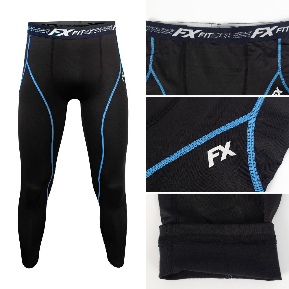 FITEXTREME Mens MAXHEAT Fleece Lined Performance Long Johns Thermal Underwear