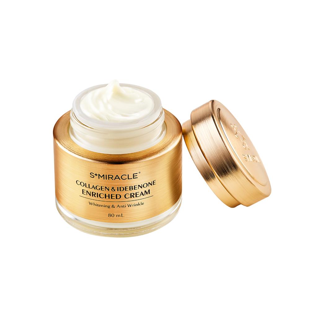 S+MIRACLE Collagen & Idebenone Enriched Cream 80ml
