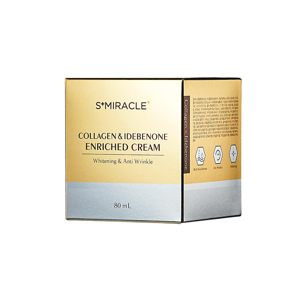 S+MIRACLE Collagen & Idebenone Enriched Cream 80ml