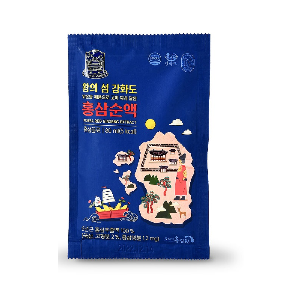 [Chonilsam] King Island Ganghwa red ginseng extract 50ml & 80ml
