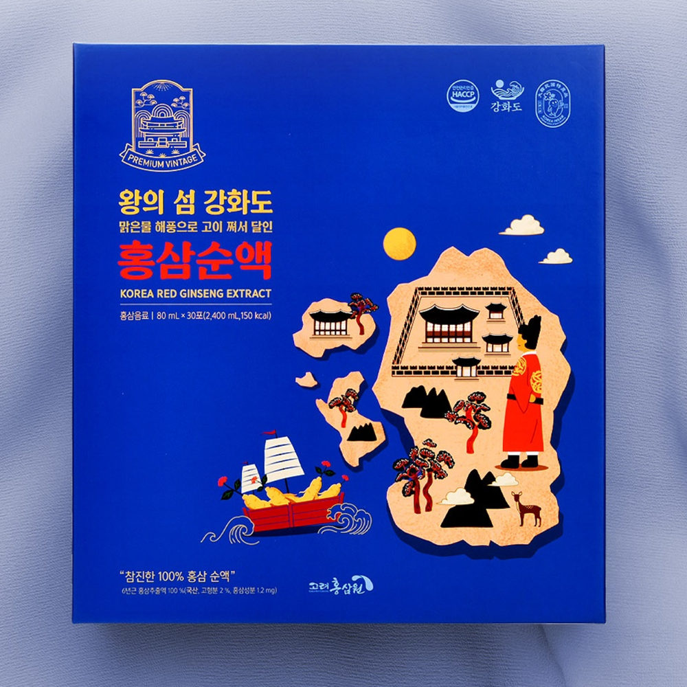 [Chonilsam] King Island Ganghwa red ginseng extract 50ml & 80ml