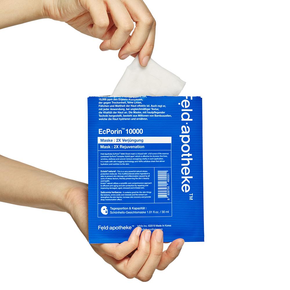 FELDAPOTHEKE ECPORIN 10000 SHEET MASK / Sheet Mask, Facial Mask, Skincare
