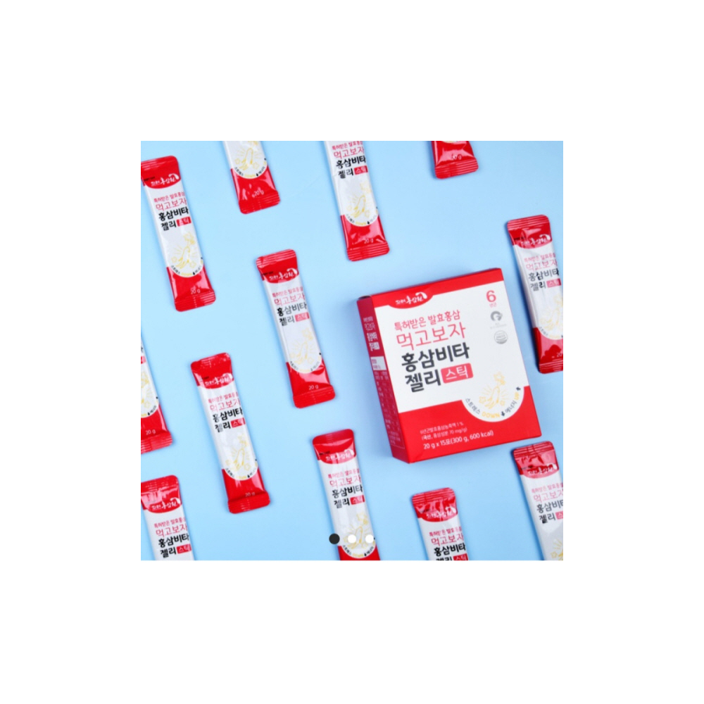Red ginseng Vitamin jelly