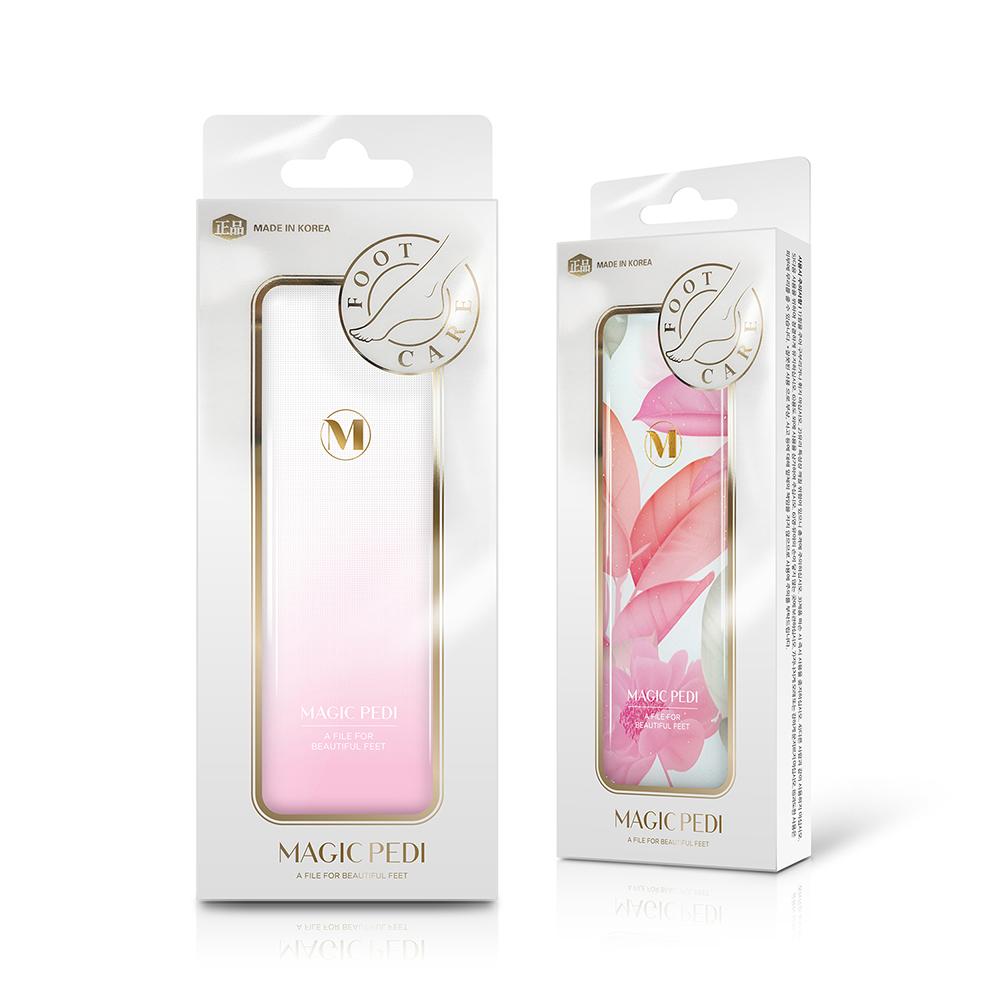 Hygienic Foot File Supplier, Alpha Optron - GLASS MAGIC PEDI_Pink marble