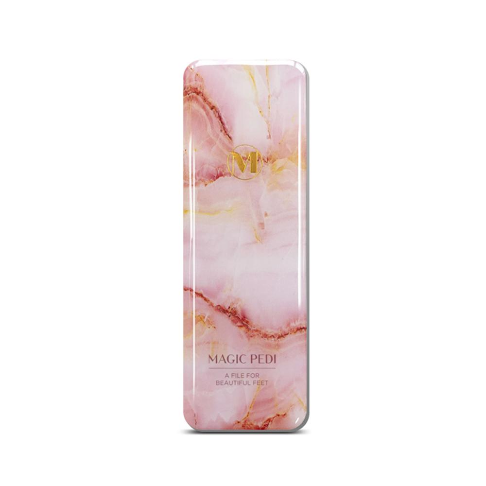 Hygienic Foot File Supplier, Alpha Optron - GLASS MAGIC PEDI_Pink marble