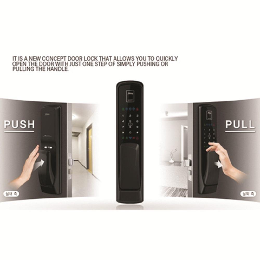 MilreK7-P70FS Smart Digital Door Lock Push Pull Smart Door Lock Fingerprint