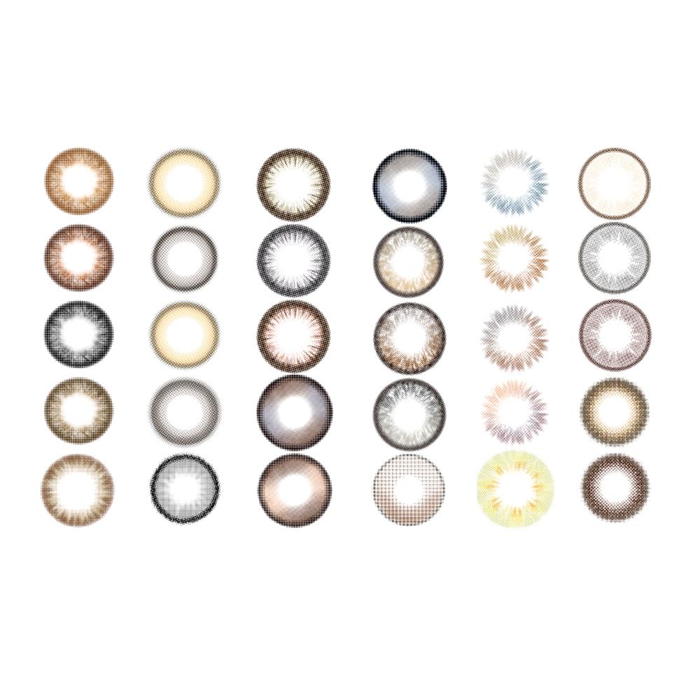 COLOR Contact Lens, Clear Contact Lens_LENSGRAPHY