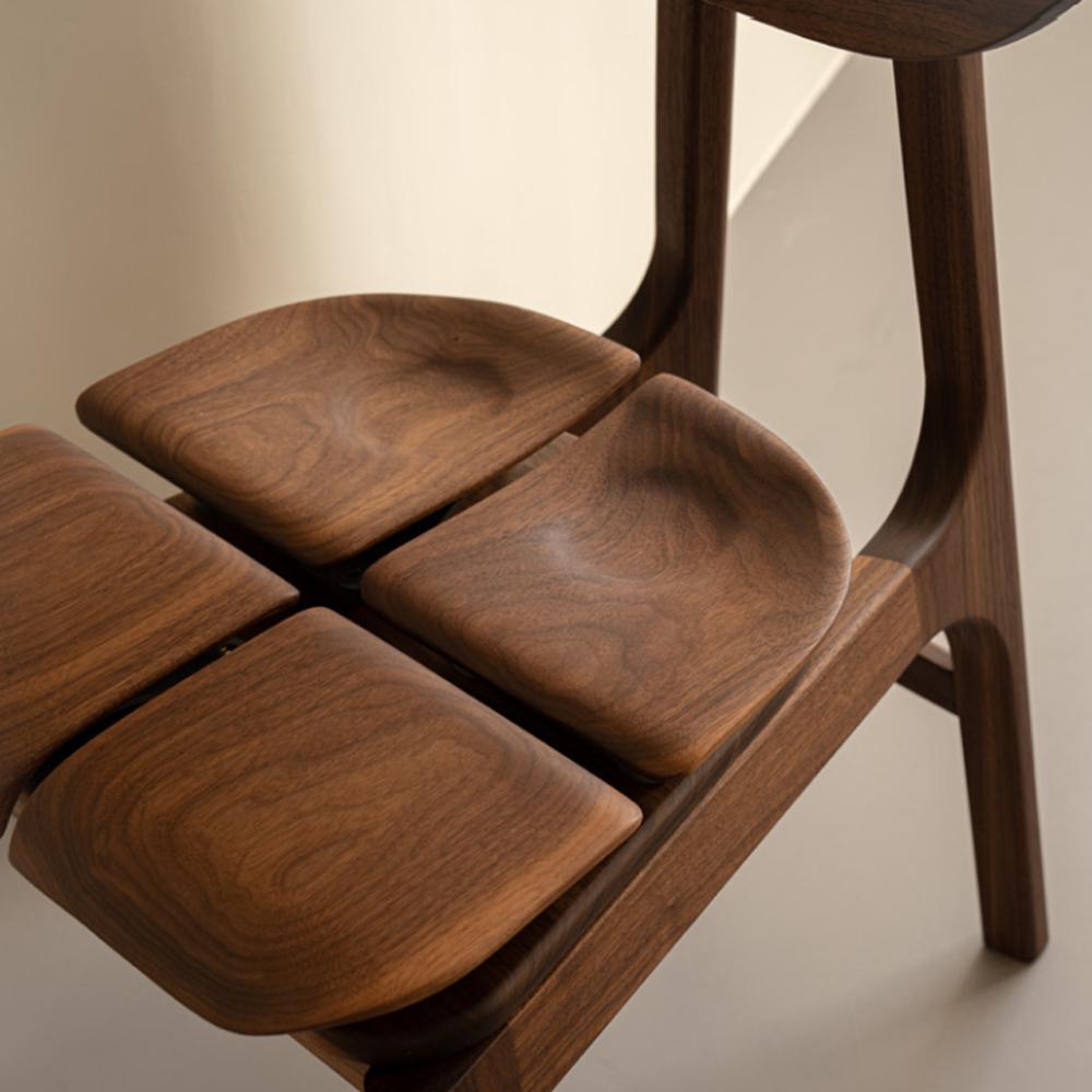 Tritzoi Ergonomic Helathcare Chair _Walnut