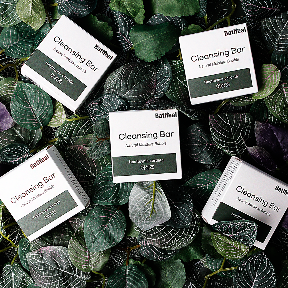 BATHEAL Natural Handmade Soap (Houttuynia Cordata)