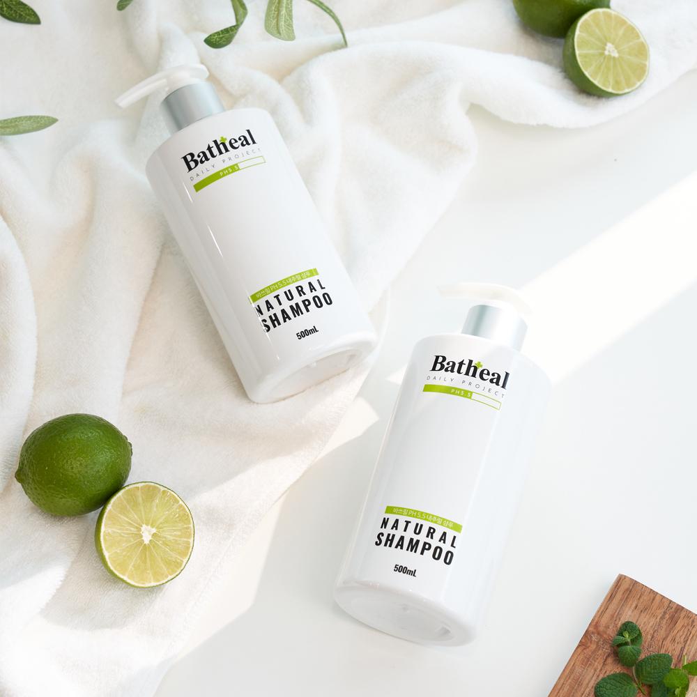 BATHEAL pH 5.5 Subacid Natural Shampoo