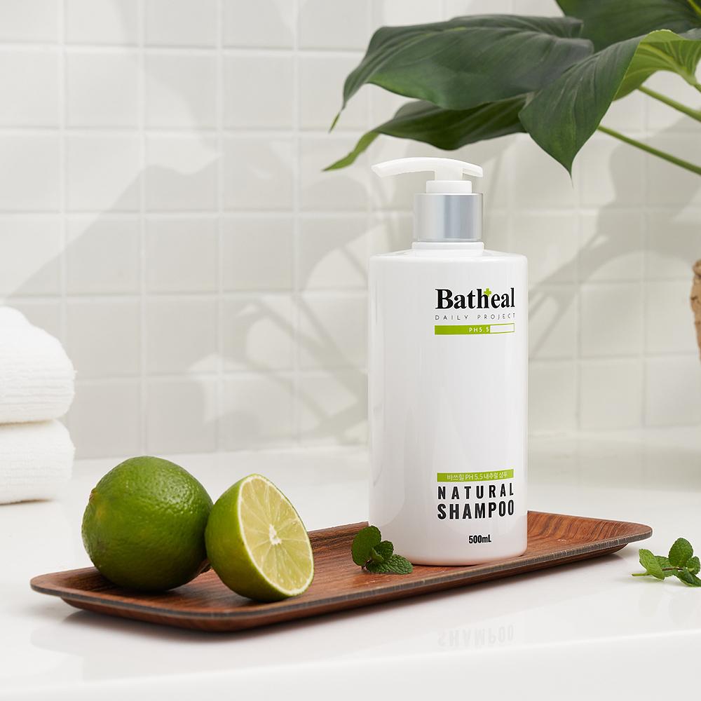 BATHEAL pH 5.5 Subacid Natural Shampoo