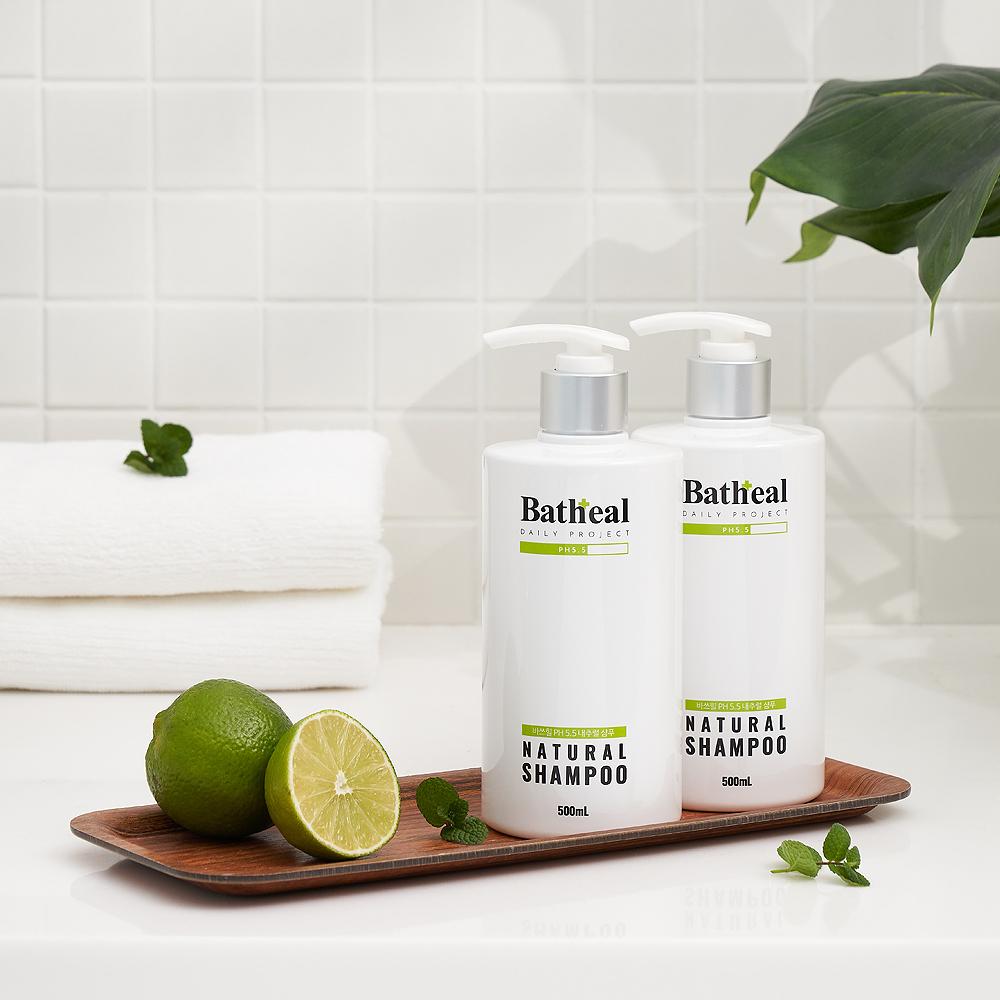BATHEAL pH 5.5 Subacid Natural Shampoo