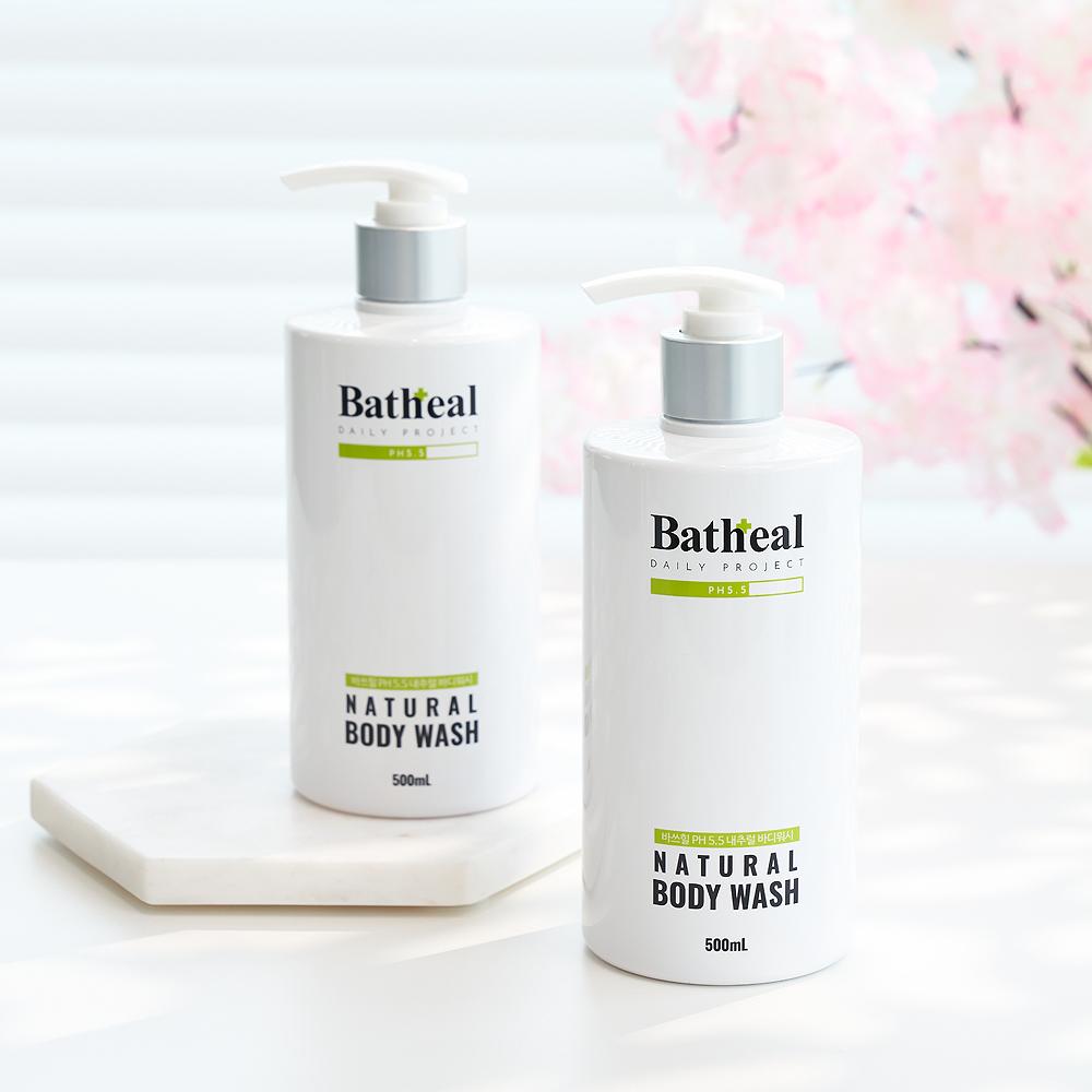 BATHEAL pH 5.5 Subacid Natural Bodywash