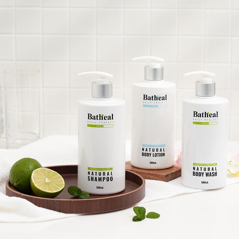 BATHEAL pH 5.5 Subacid Natural Bodywash