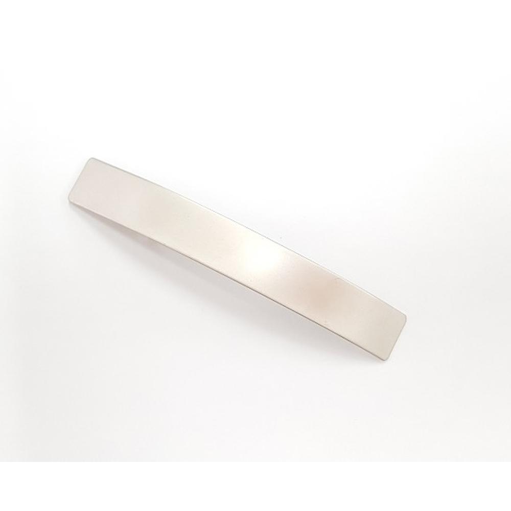 a square automatic hairpin - Matte Gold