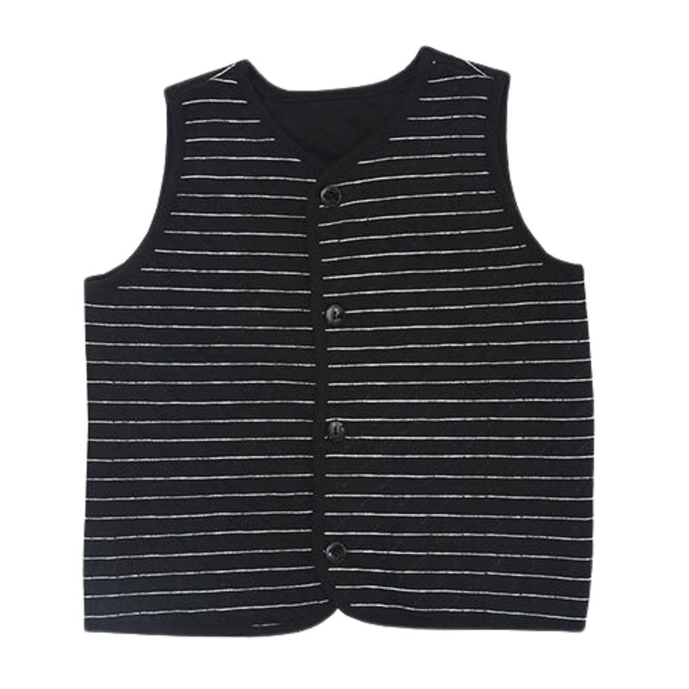 [Olomimi] 20FW Half Vest <Alfie Black>