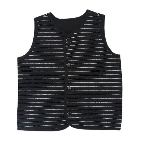 [Olomimi] 20FW Half Vest <Alfie Black> | sleepwear, children clothing, pajamas, lounge wear, home wear
