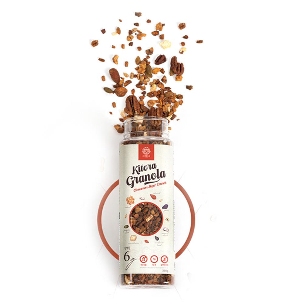 kitora granola cinnamon super crunch