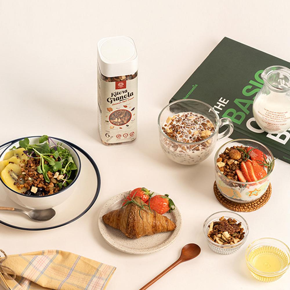 kitora granola cinnamon super crunch