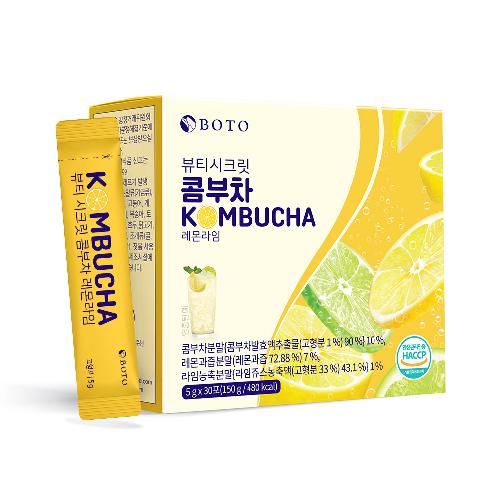 BOTO Beauty secret Kombucha with Lemon & Lime Flavor | Tea, Kombucha, fermented, Healthydrink, BOTO, Healthyfood,