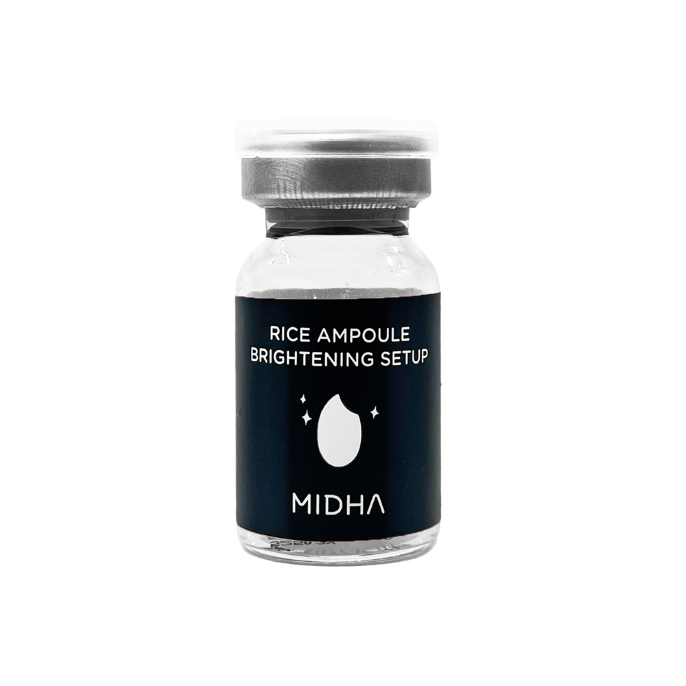 MIDHA Rice Ampoule Brightening Setup