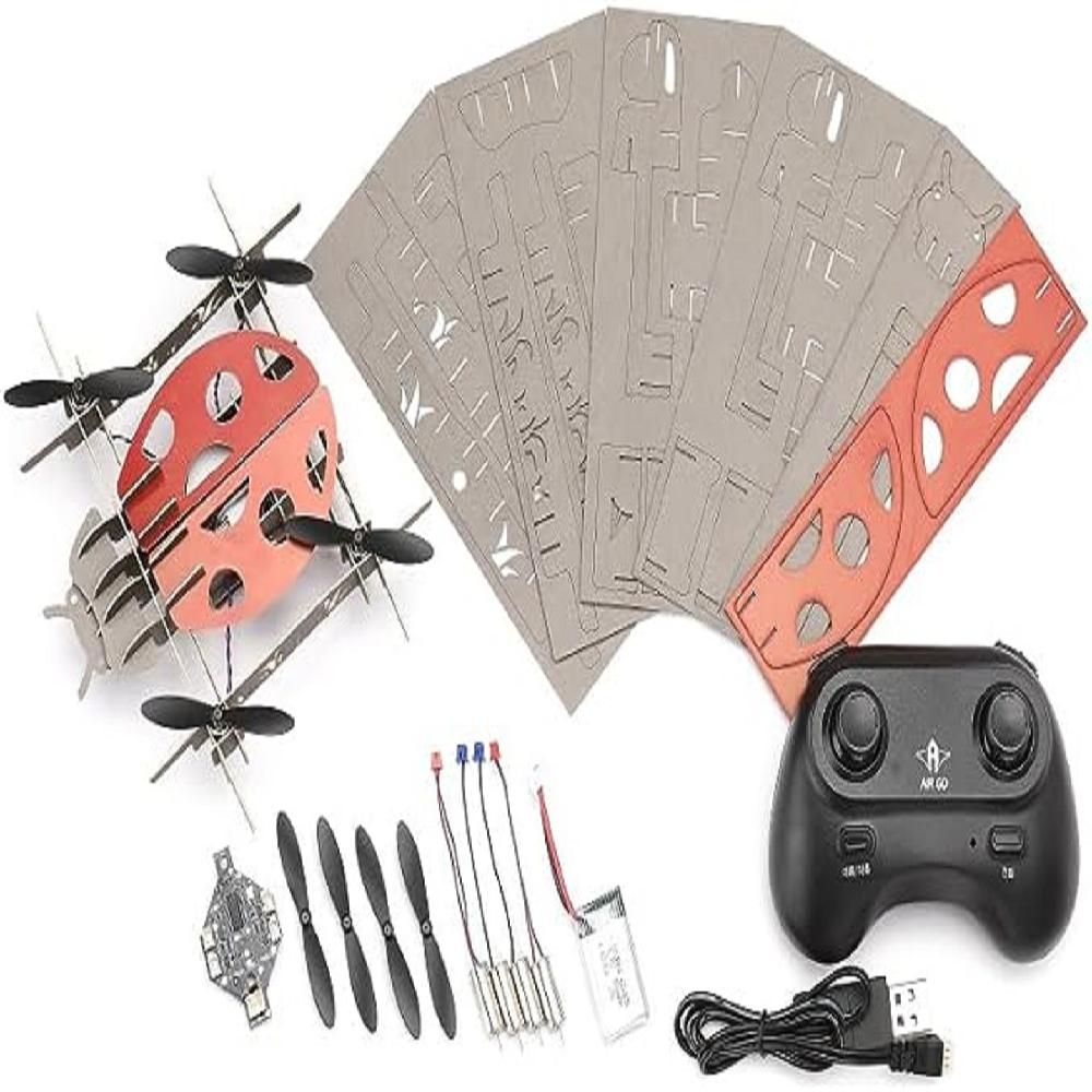 COCODRONE Paper Drone DIY Mini Drone for Kids Adults Beginner with Altitude Hold Headless Mode One K