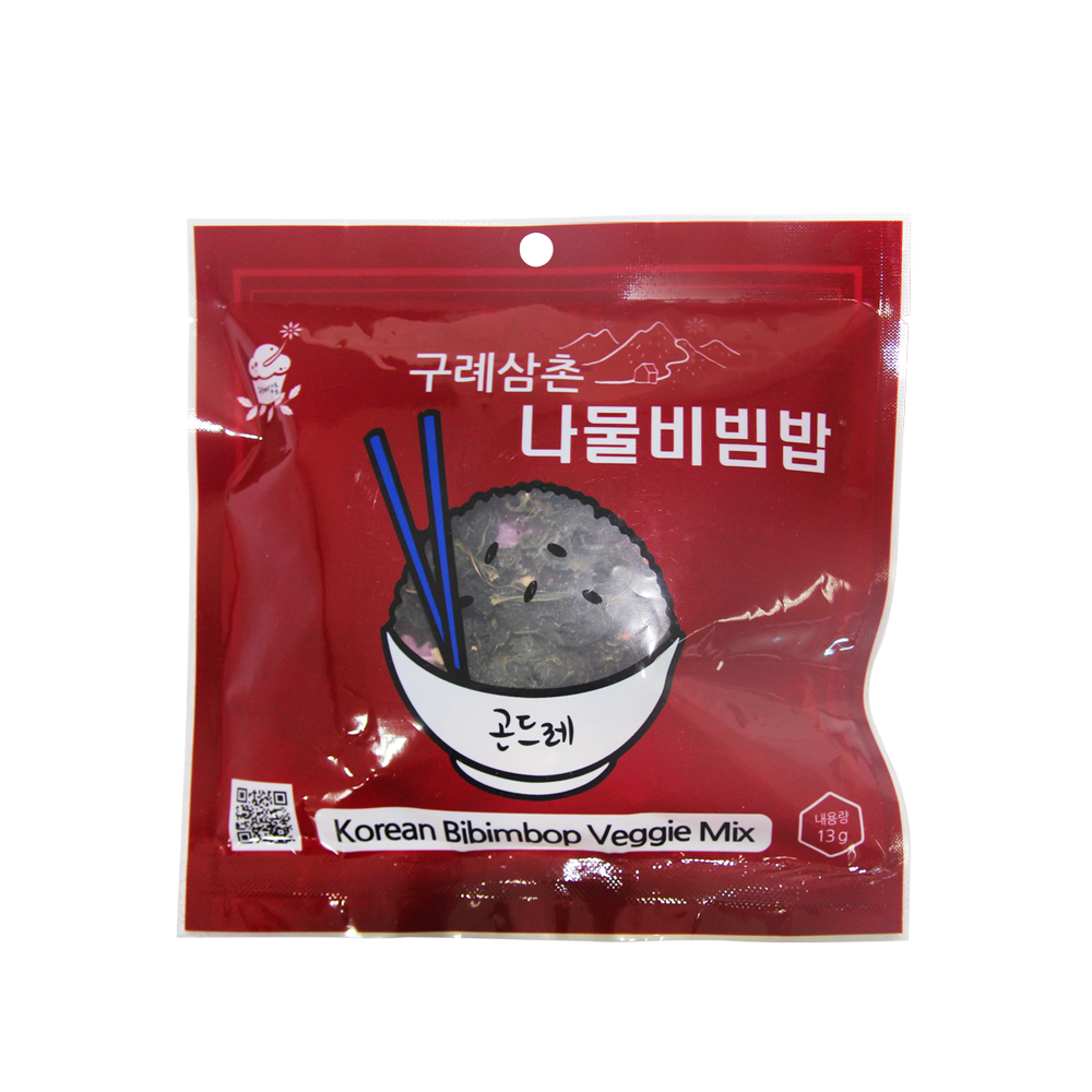GURYE UNCLE Korean Bibimbap Veggie Mix (5 types)