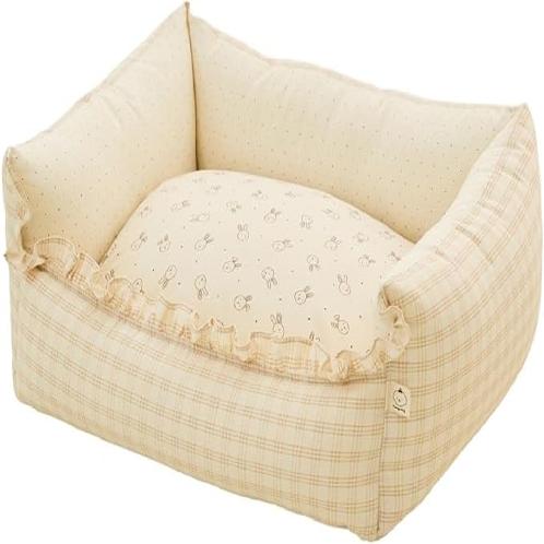 MOONGMING Bumper Cushion for Pets, Cotton Linen, Safety Test Completed, Comfortable Cushion for Dogs | MOONGMING, Bumper Cushion, Pets, Cotton Linen, Safety Test Completed, Comfortable Cushion, Dogs, Puppies, Cats, All Year Around