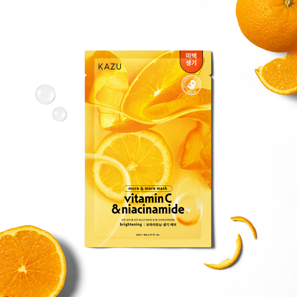 KAZU Intensive Anti-Wrinkle Effect Facial Sheet Mask 24K Gold & Collagen