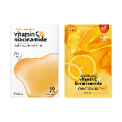 KAZU Brightening and Vitality Boost Facial Sheet Mask Vitamin C & Niacinamide