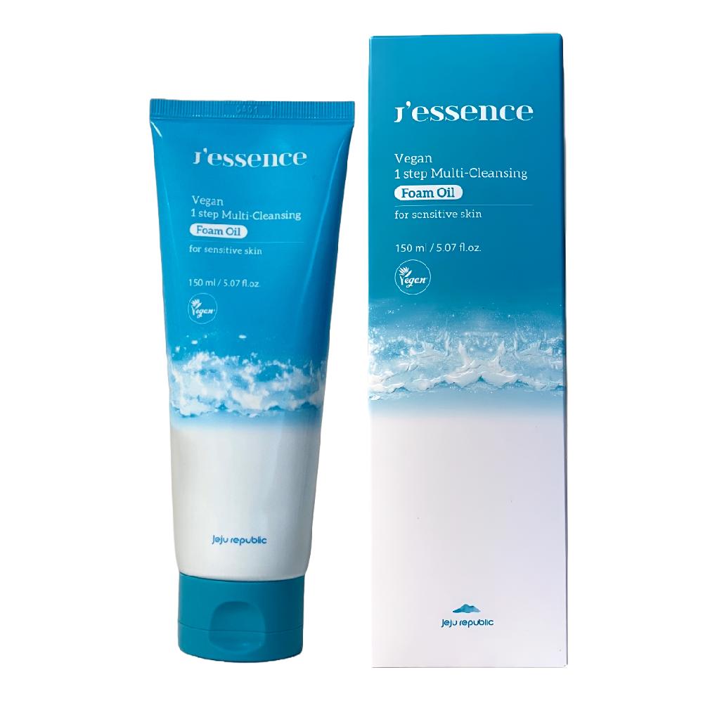 J'essence Vegan 1step Multi-Cleansing Foam Oil