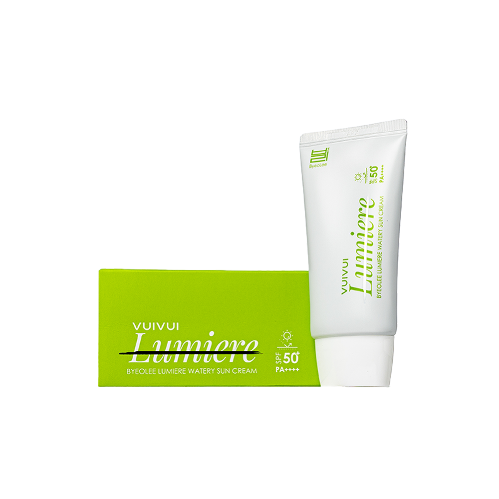Byeolee Lumiere watery suncream SPF50+ PA++++