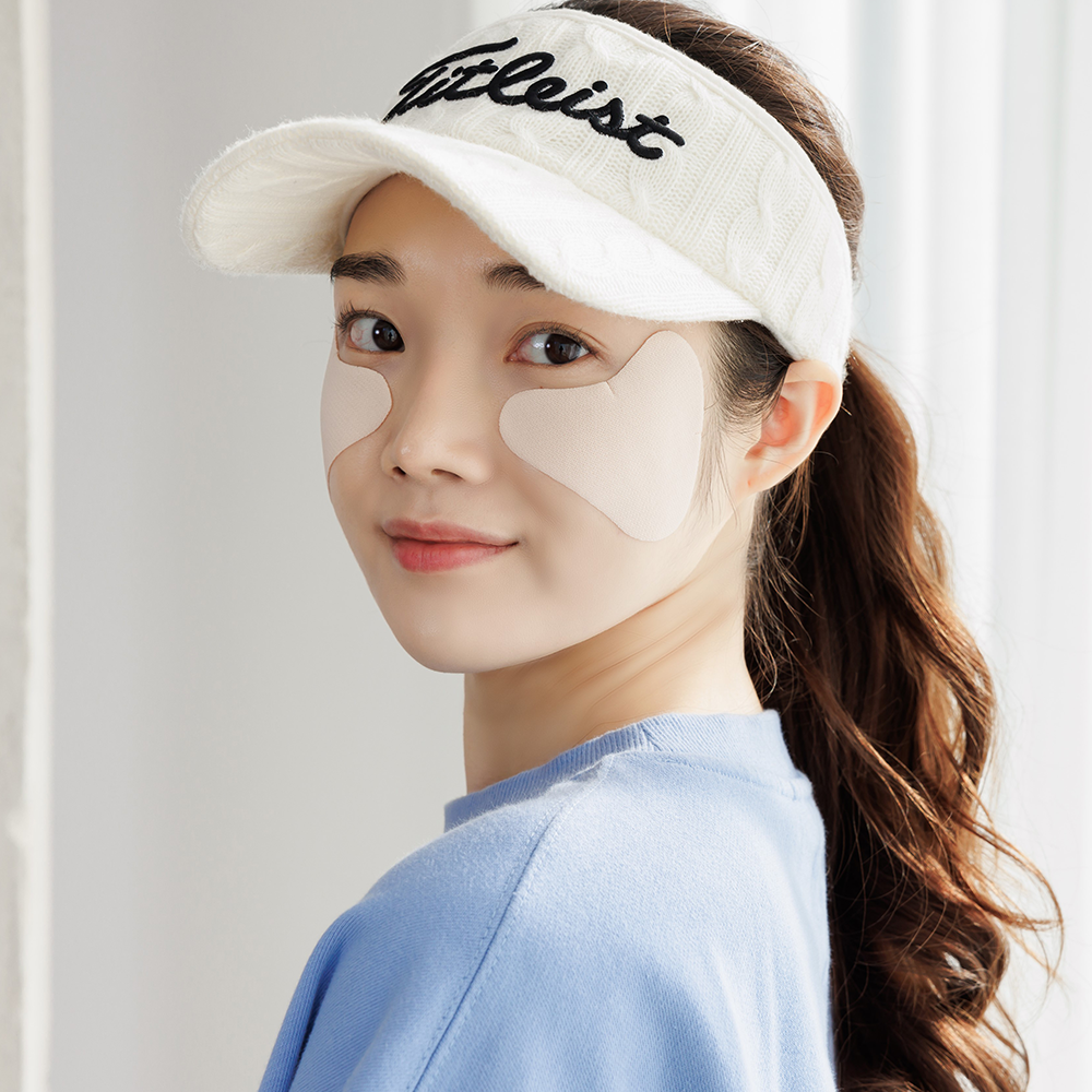 feel:D on Premium Golf Sun Patch-99.9% UV Block Waterproof Facial Stickers, Easy-to-Use Sun Protect