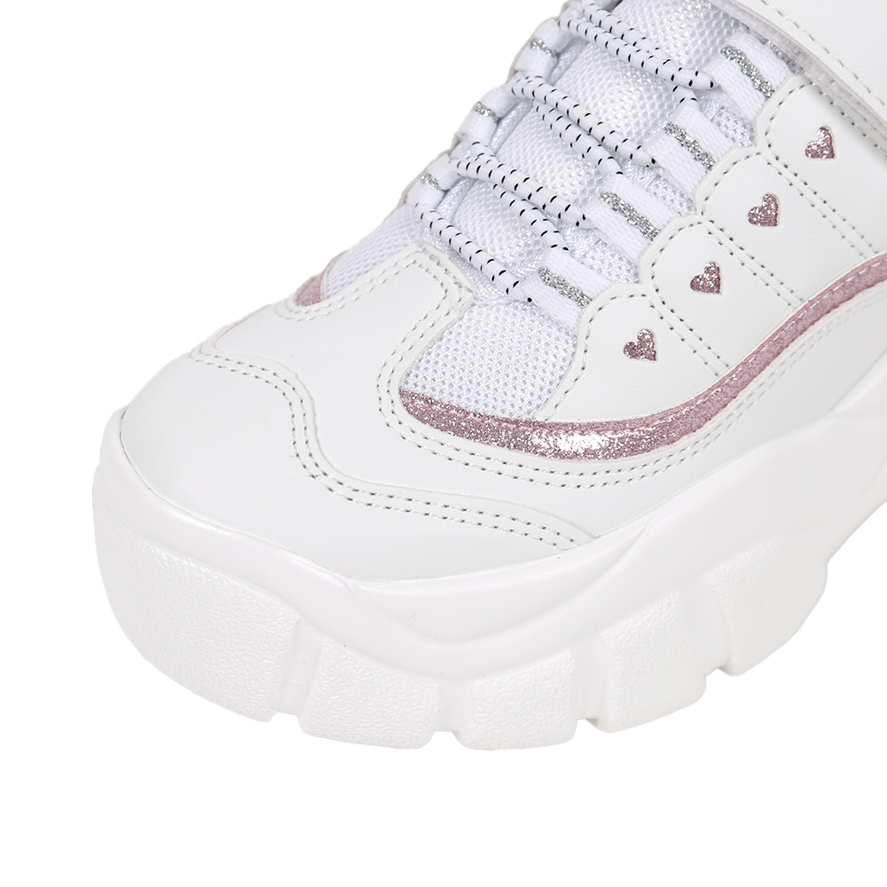 Barnygirl Platform Sneakers for Women , K-fashion Casual Shoes