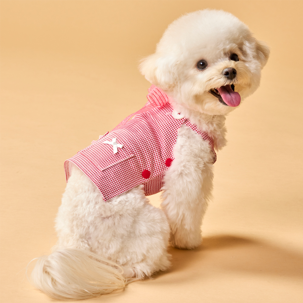 [COCOGIO] Cotton Candy Shoulder Strap Dress