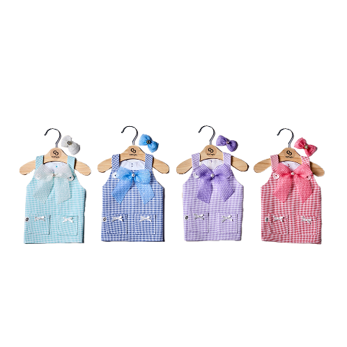[COCOGIO] Cotton Candy Shoulder Strap Dress | Korean Pet supplies  ,  Sustainable dog apparel made in Korea  ,  Korean stylish dog gear set ,  Korean raincoat ,  Eco friendly