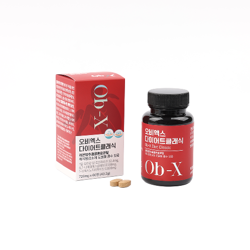 Ob-X Diet Classic | Visceral fat reduction tablet ,Belly fat burning tablet ,MFDS-approved diet tablet ,Clinically proven fat loss supplement ,Caffeine-free slimming tablet ,Safe long-term diet tablet