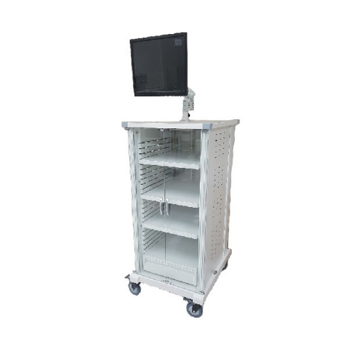 [Endoscopic Cart] The Customized Design Diagnostic Equipment Cart n Trolley made in korea | Safe Endoscopic Equipment,Durable Medical Cart, Endoscopic Diagnostic Equipment Hospital Equipment Mobility, Endoscopic Surgical Tools, Mobile Endoscope Cart