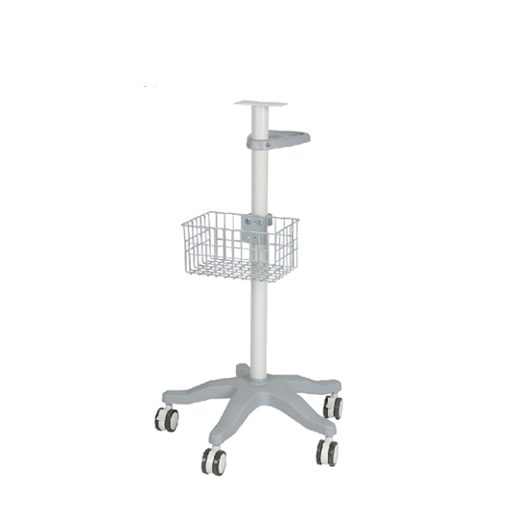 Medical Patient Mobile Monitor Stand Patient Monitor Roll With Stand Rolling Stand For Patient Moni